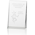 Wedge Crystal Award - 5"