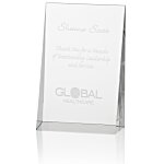 Wedge Crystal Award - 7"