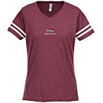 LAT Fine Jersey Football T-Shirt - Ladies' - Embroidered