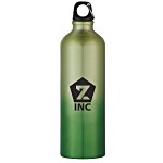 Gradient Color Aluminum Sport Bottle - 25 oz. - 24 hr