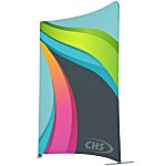 Modulate Magnetic Banner - 96" x 60" - Concave - Right Rounded Corner