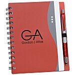 【楽ギフ_のし宛書】 Spiral Bellevue Notebook 4imprint.com : 152083 Pen Stylus with 弁当箱・水筒