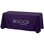 Hemmed Closed-Back Poly/Cotton Table Throw - 6'