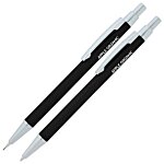 Derby Slim Soft Touch Metal Pen & Mechanical Pencil Set