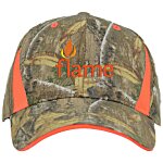 Camo Cap with Blaze Inserts - Embroidered