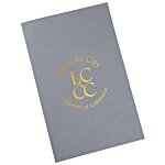 Foil Stamped Legal Pocket Folder - Linen