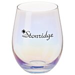 Iridescent Stemless Wine Glass - 17 oz.