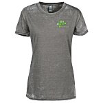 J. America Zen Jersey T-Shirt - Ladies' - Embroidered