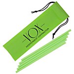 On the Go Straw Set - 5 Pack