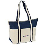 Nantucket 12 oz. Cotton Boat Tote - Embroidered