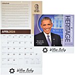 African-American Heritage Barack Obama Calendar