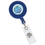 Bryce Domed Retractable Badge Holder with Alligator Clip