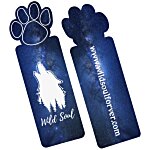 Full Color Paper Bookmark - Paw