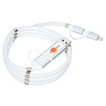 Whirl Duo Charging Cable with Magnetic Wrap