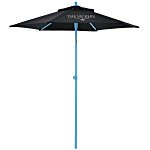 Colored Steel Market Umbrella  - 7'