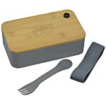 Bento Box with Bamboo Cutting Board Lid - 24 hr