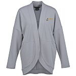 French Terry Open-Front Stretch Cardigan - Ladies'