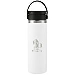 Hydro Flask Wide Mouth with Flex Sip Lid - 20 oz. - Laser Engraved