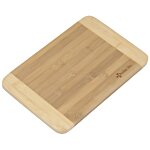 Home Basics Two Tone Bamboo Cutting Board - 8" x 12"