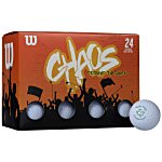 Wilson Chaos Golf Ball - Double Dozen