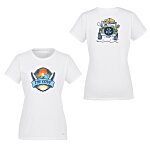Life is Good Crusher Tee - Ladies' - Full Color - White - 4WD