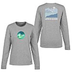 Life is Good Crusher Long Sleeve Tee - Ladies' - Full Color - Mountains