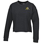 New Era Tri-Blend Cropped Crew Sweatshirt - Ladies - 4imprint.com