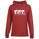 Fruit of the Loom Long Sleeve Hooded 100% Cotton T-Shirt