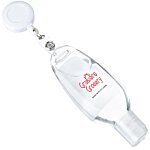 Sanitizer with Retractable Badge - 1.67 oz.