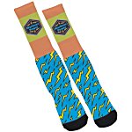 Sublimated Athletic Crew Socks - Full Color