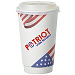  Soccer Full Color Insulated Paper Cup - 16 oz. 154035-16-SB