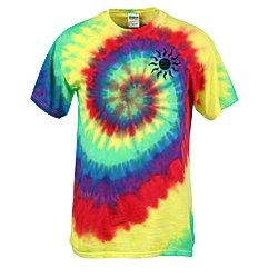 4imprint.com: Tie-Dyed Multicolor Spiral -T-Shirt - Screen 112108-S