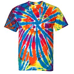 4imprint.com: Tie-Dyed Rainbow Cut Spiral T-Shirt 119429