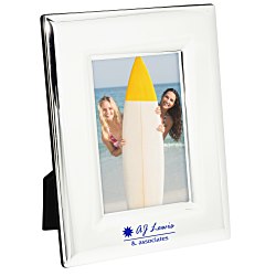 4imprint.com: Silver Plated Photo Frame - 6