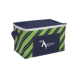 Poly Pro Printed 6-Pack Cooler - Stripes