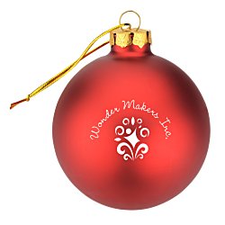 4imprint.com: Traditional Glass Ornament 137121