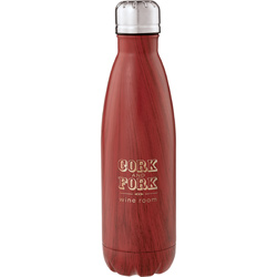 Native Wooden Copper Vacuum Insulated Bottle - 17 oz.  Main Image