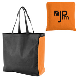 Fold N Zip Shopping Tote