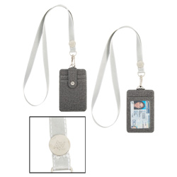 Double Pocket RFID Neck Wallet