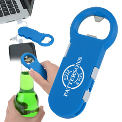 Bottle Opener with Duo Charging Cable