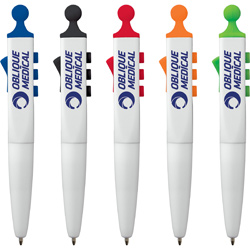 Flip and Click Ballpoint Pen