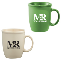 Cafe Au Lait Ceramic Mug - 12 oz.