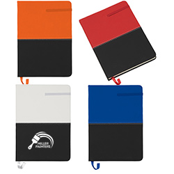 Color Block Notebook - 5"x 7"  Main Image