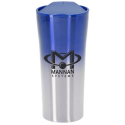Ombre Swivel Lid Stainless Tumbler - 18 oz.