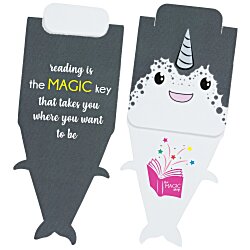4imprint.com: Paws and Claws Magnetic Bookmark - Narwhal 123083-NW