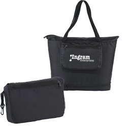 BRIGHTtravels Foldable Zippered Tote