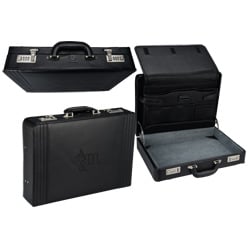 Innovage Business Attache Bag compartment stores laptop documents an more