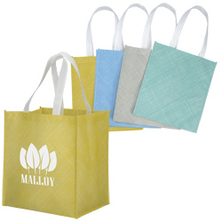 Sketched Pastel Non-Woven Grocery Tote
