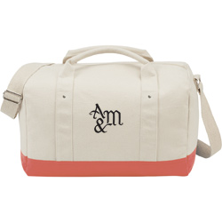 Belair 17" Cotton Canvas Duffel