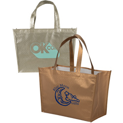 Alloy Laminated Shopper Tote